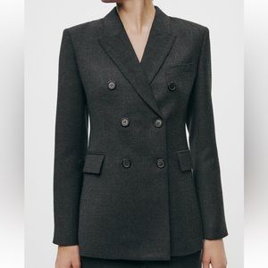 Zara wool blazer and pants